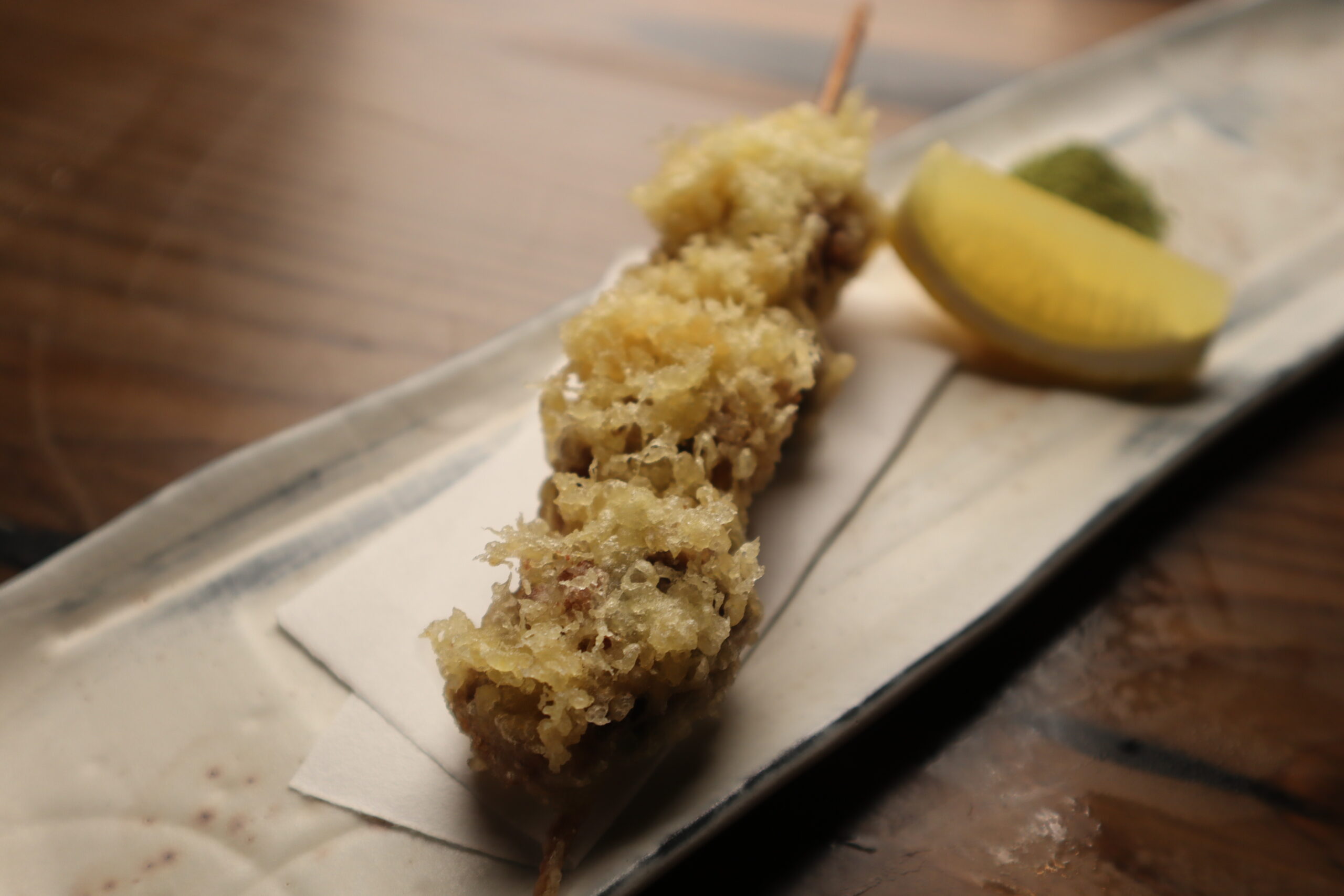 どぜう串天